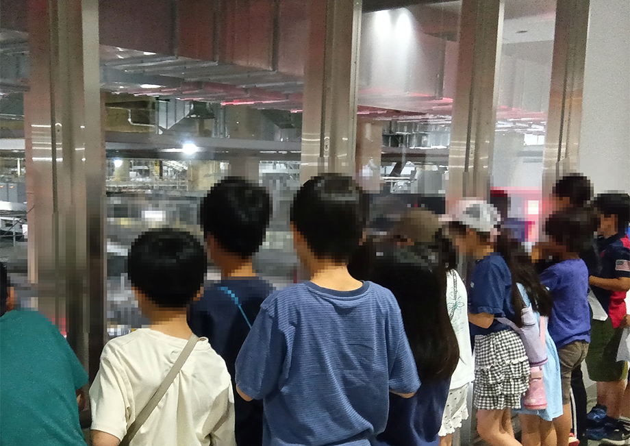 Xフロンティア見学