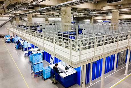 ロボットストレージシステム:Autostore