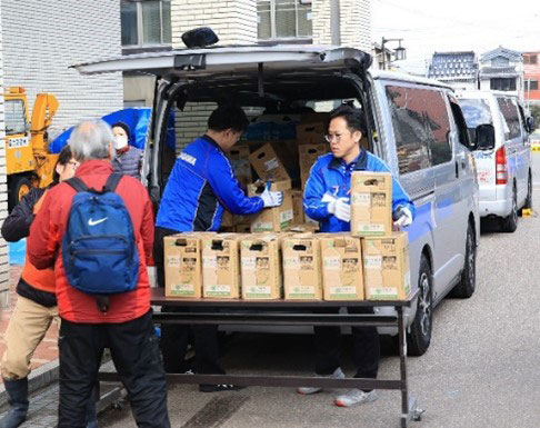 Noto Peninsula Earthquake: Transporting relief supplies to support reconstruction efforts