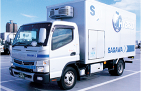 Hybrid truck