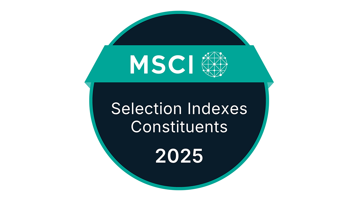 Selected for ESG index MSCI Selection Indexes for 4 consecutive years, MSCI  Nihonkabu ESG Select Leaders Index for 2 consecutive years and MSCI Japan  Empowering Women Index (WIN) for 7 consecutive years. |