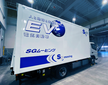 東京エリアの配送で実際に稼働しているEVトラック