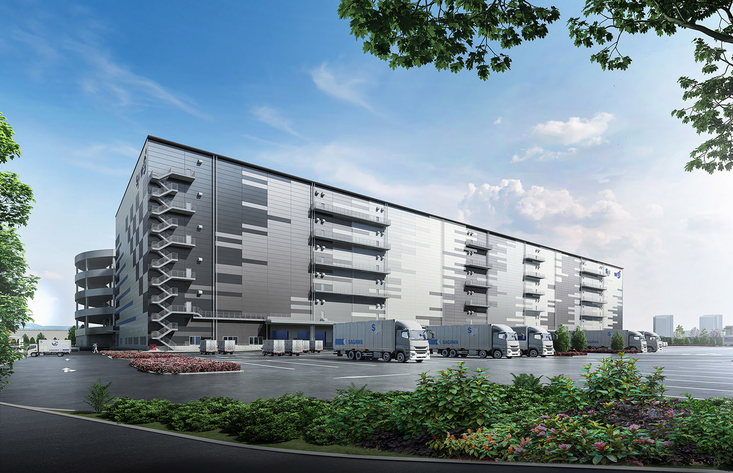 佐川急便入居後のイメージ