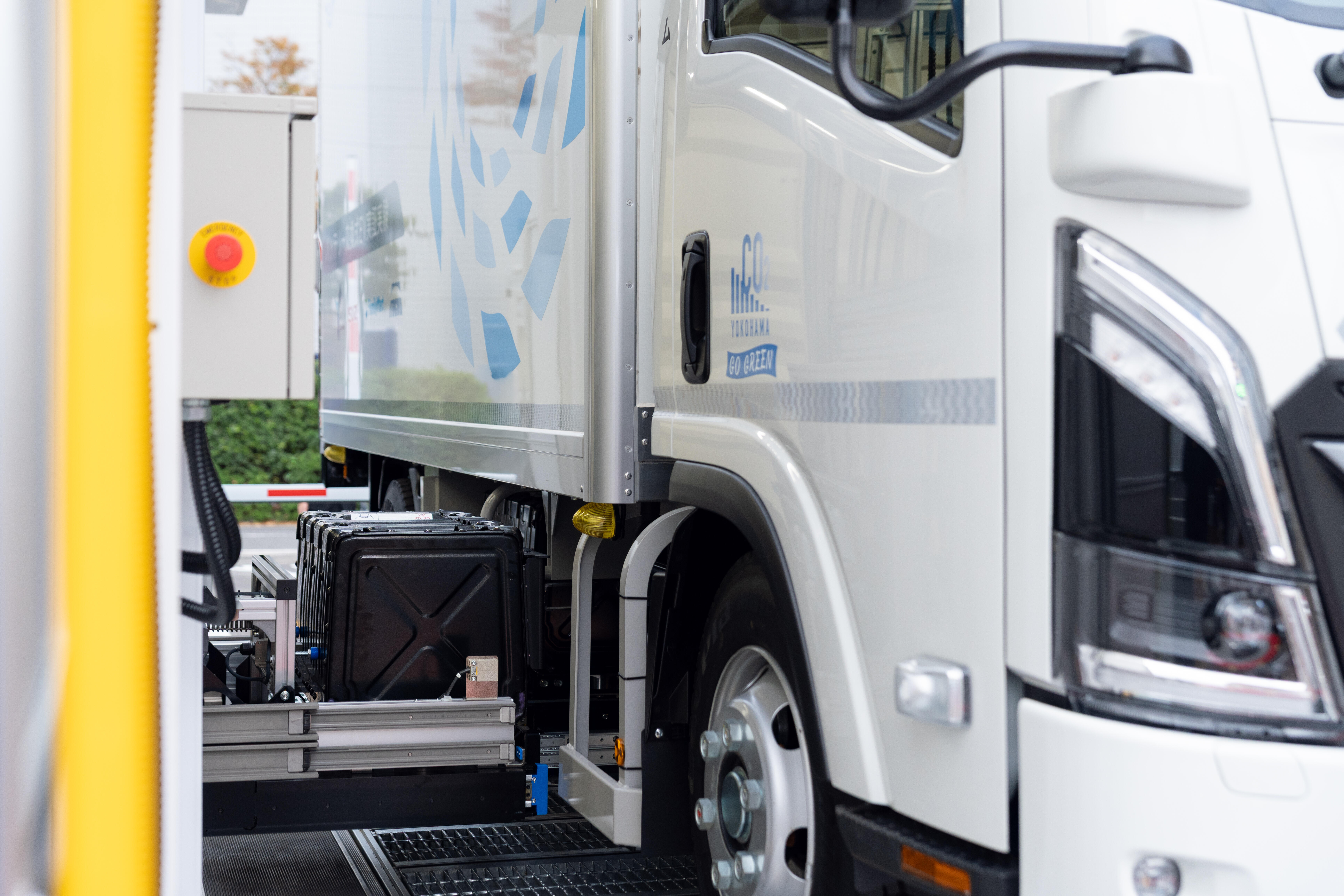 バッテリー交換デモンストレーション