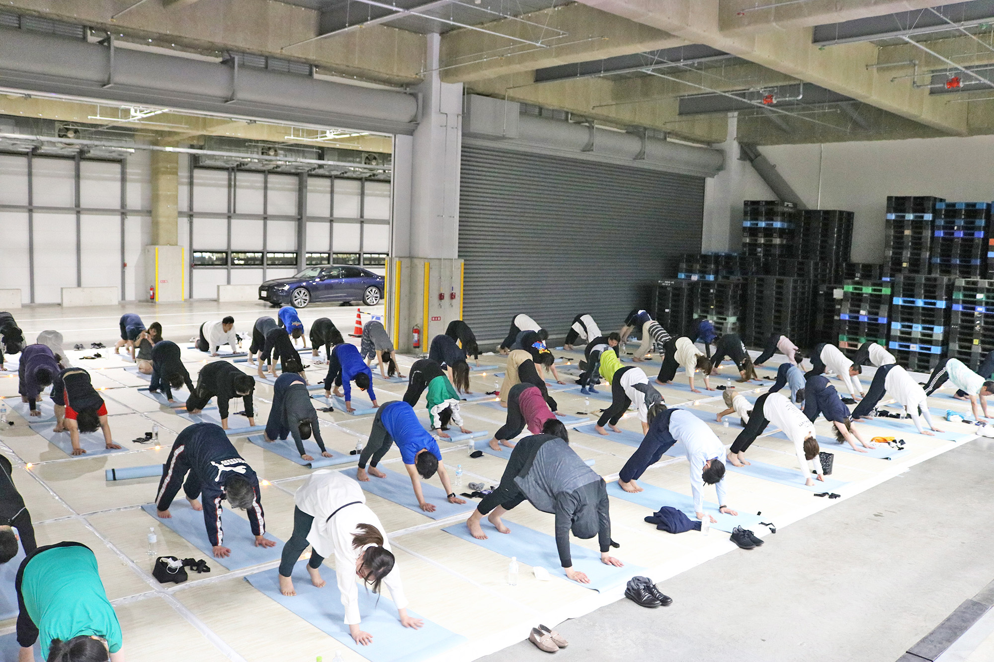 SOUCO de YOGA実施の様子②