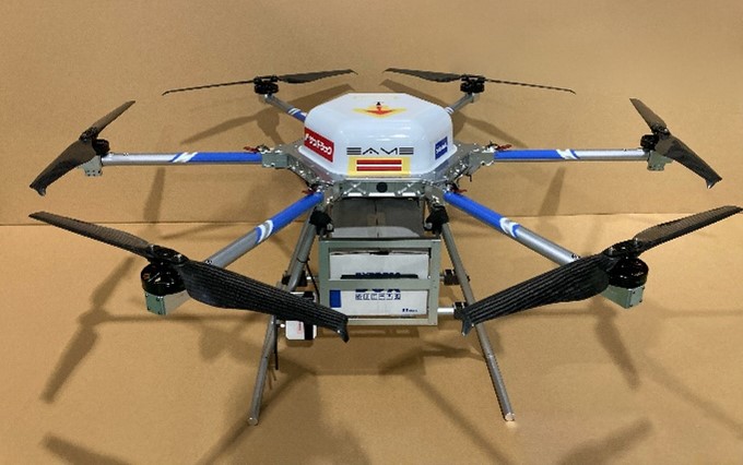 使用したドローン機体