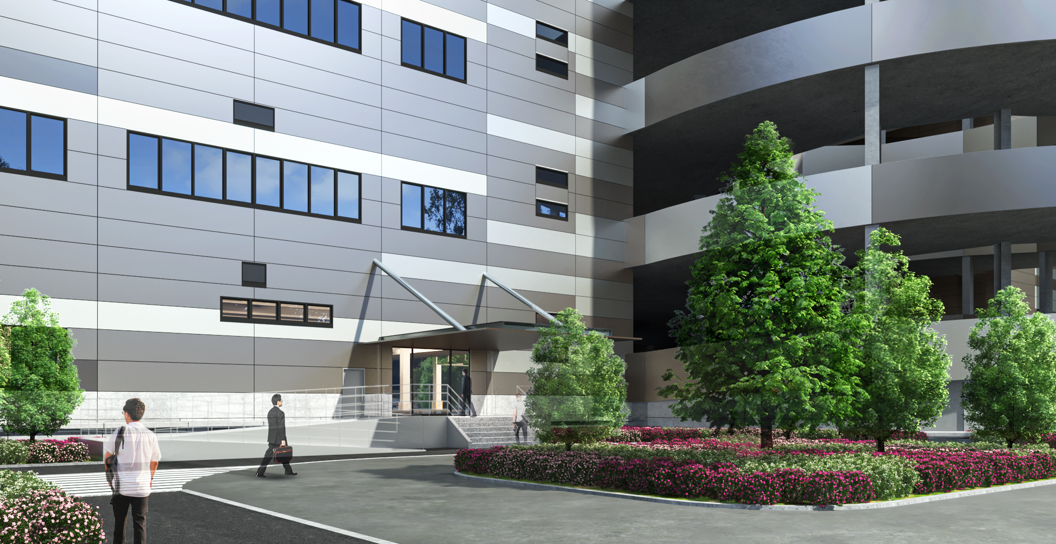 エントランス前外構イメージ