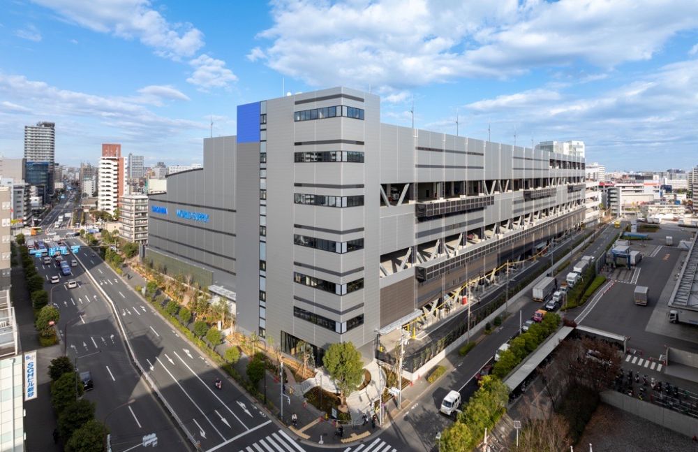 関東ハブセンター(東京都江東区)の外観