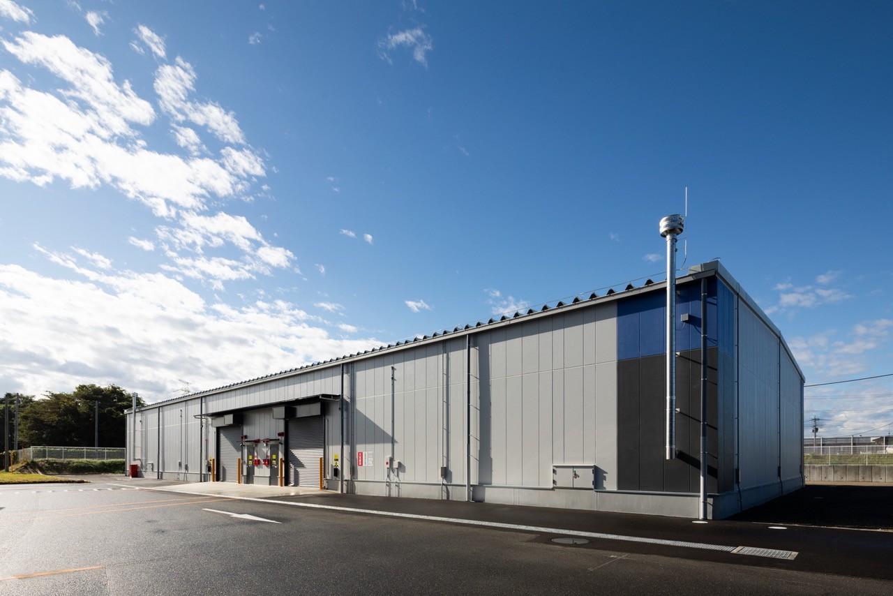 新設した危険物倉庫