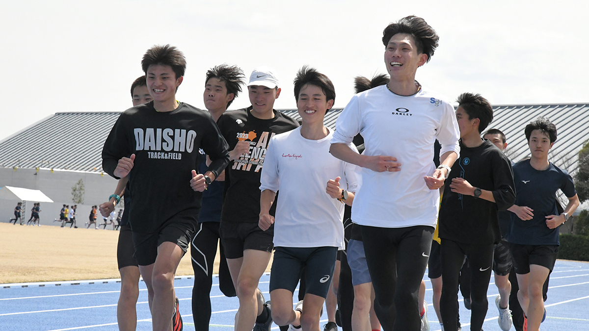 東海大学 陸上競技部 両角監督をお招きし、陸上競技セミナーを開催