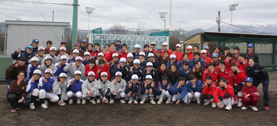 Dグランド 野手担当(3)、参加者集合写真