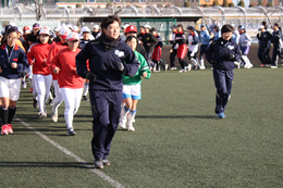 Bグランド 市川選手・立川選手