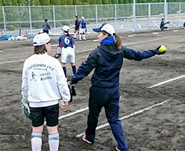 バッテリー担当　並木選手