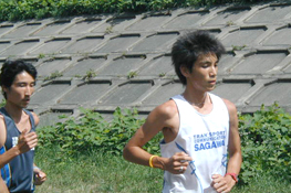 山脇選手(左)・小西選手(右)