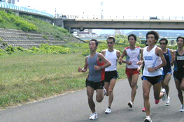 おなじく2km×8本での1コマ