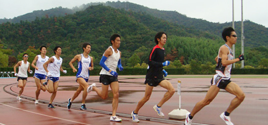 トラック練習 3000m×3