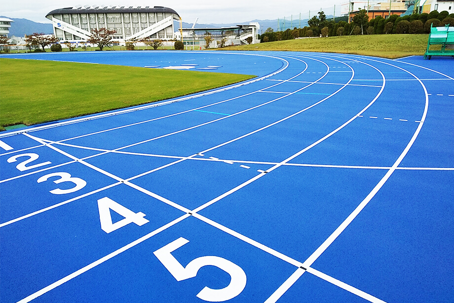 守山陸上競技場 トラック