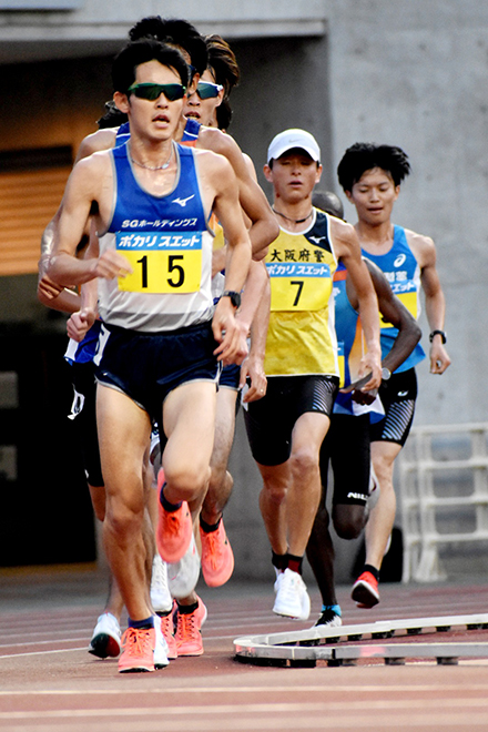 10000m　湯澤 舜選手（NO.15）