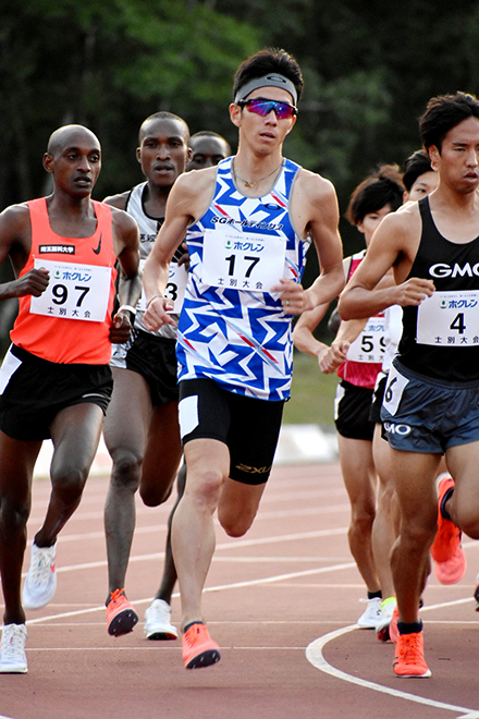 佐藤選手(ゼッケンNO.17)