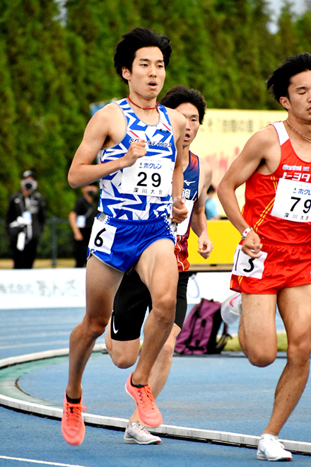 戸田選手(ゼッケンNO.29)