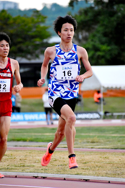 川端選手(ゼッケンNO.16)