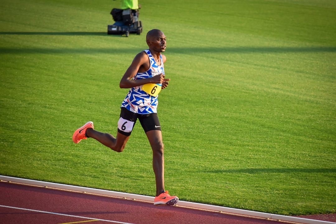 5000m ゼッケンNO.6 アンティパス選手