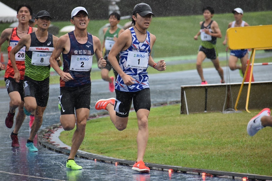 ゼッケンNO.1 三上選手