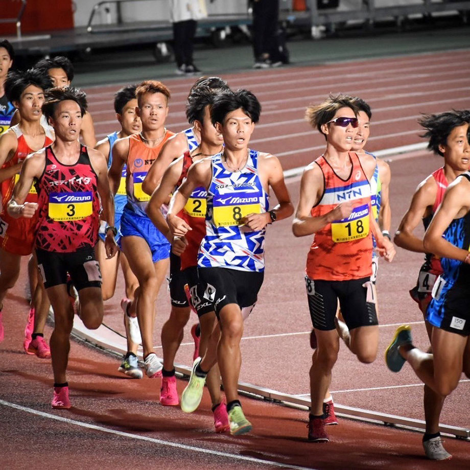 ゼッケンNO.8 橋本選手