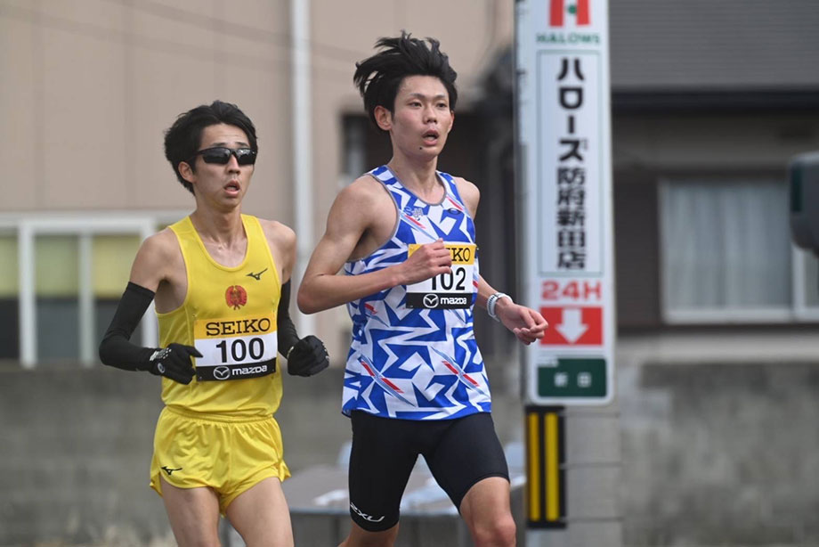 ゼッケンNO.102 橋本選手