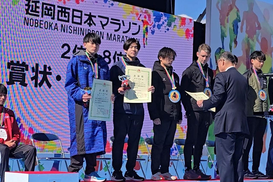 竹村選手　表彰式