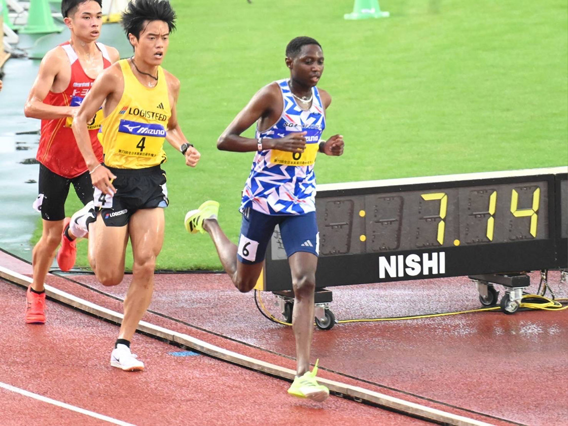 ゼッケンNO.6 チャールズ選手