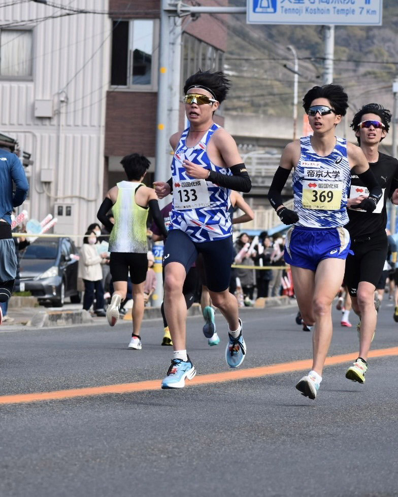 ゼッケンNO.133 中村唯翔選手