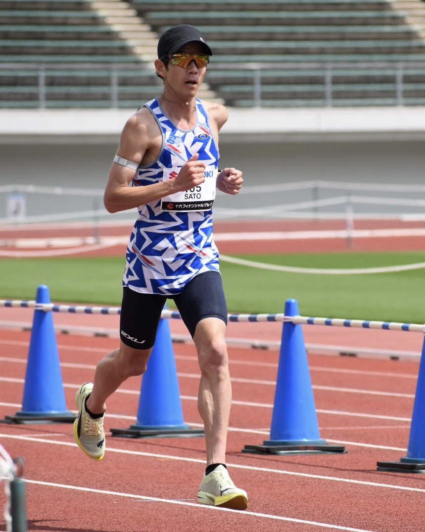 ゼッケンNO.105 佐藤悠基選手