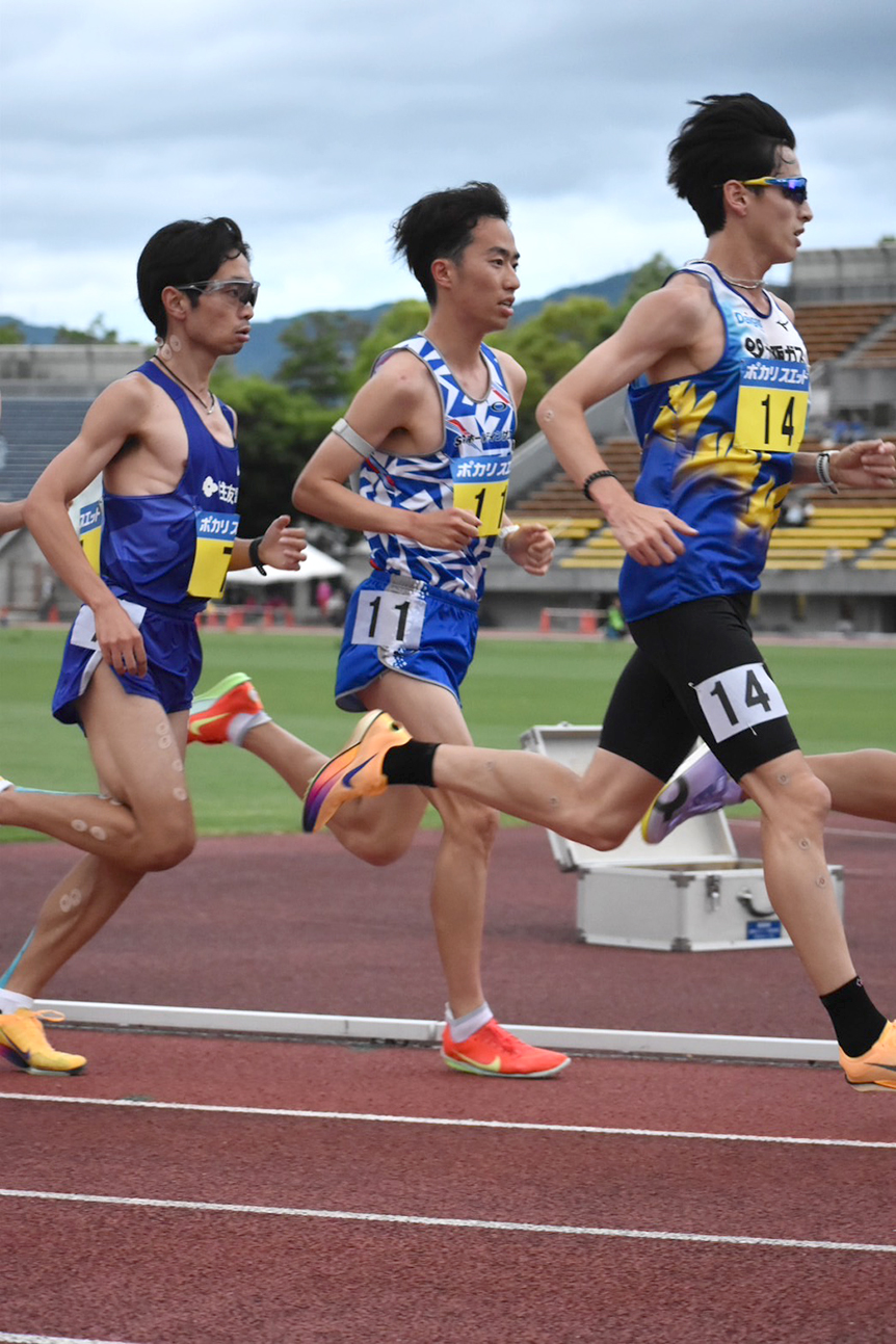 ゼッケンNO.11 竹割真選手