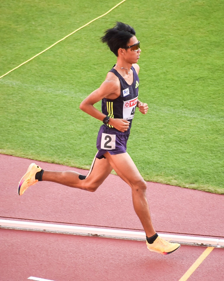 ゼッケンNO.2 溜池一太選手